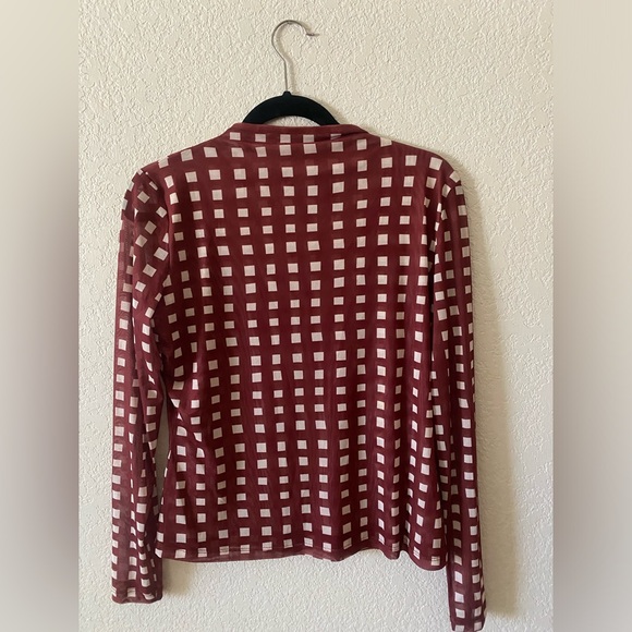 Anthropologie Find Me Now Box Print Long Sleeve - Picture 2 of 3